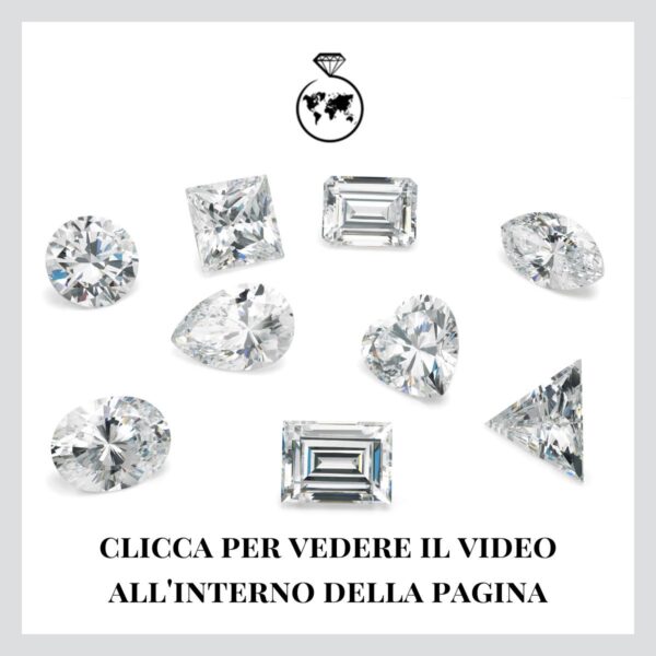 Asscher 3,03 ct Fancy Brown VVS2 1 In attesa dell'immagine del prodotto