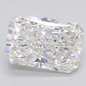 Radiant 1,63 ct E VVS2