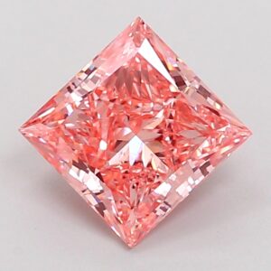 Princess 2,00 ct Fancy Vivid Pink VS1