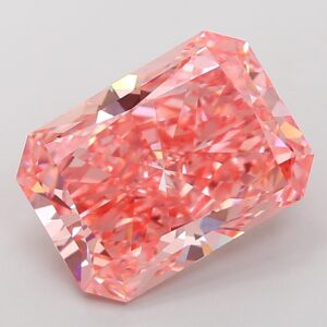 Radiant 7,06 ct Fancy Vivid Pink VS1