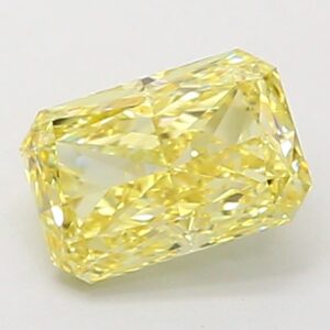 Radiant 0,76 ct Fancy Vivid Yellow VS1