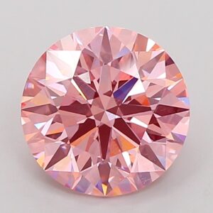 Round 3,16 ct Fancy Vivid Pink VS1