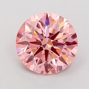 Round 3,10 ct Fancy Vivid Pink VVS2