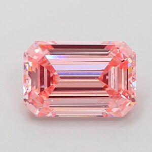 Emerald 1.71 Ct Fancy Vivid Pink VS2
