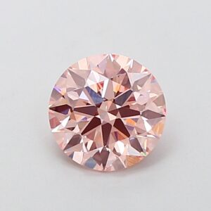 Round 1,09 ct Fancy Intense Pink VVS2