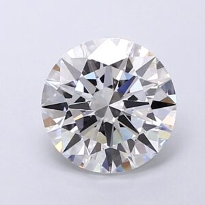 Round 1,72 ct F VVS2
