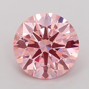 Round 2,47 ct Fancy Vivid Pink VVS2