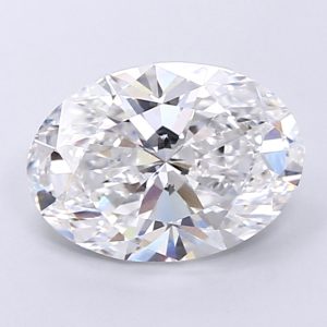 Oval 4.04 ct D VVS2