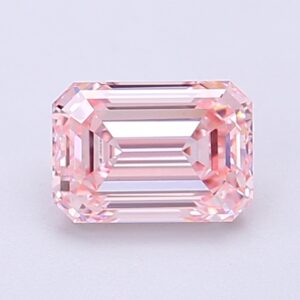 Emerald 0.97 Ct Fancy Intense Pink VS1