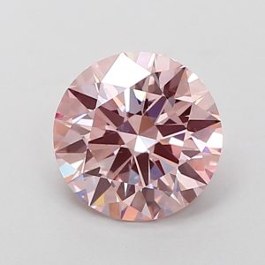 Round 1.59 Ct Fancy Intense Pink VS1