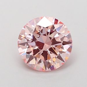 Round 1,51 ct Fancy Intense Pink VS2