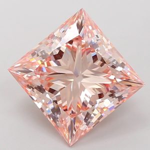 Princess 4,02 ct Fancy Pink VS1