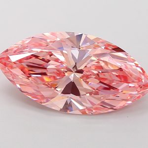Marquise 5.04 Ct Fancy Vivid Pink VVS2