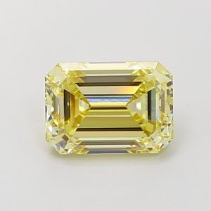 Emerald 1,04 ct Fancy Light Yellow VS1