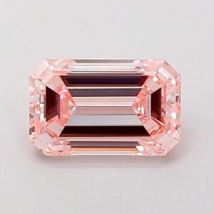 Emerald 1.37 Ct Fancy Intense Pink VVS2