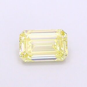 Emerald 1,11 ct Fancy Light Yellow VVS2