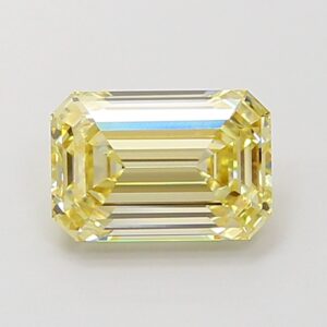 Emerald 1,27 ct Fancy Light Yellow VVS2