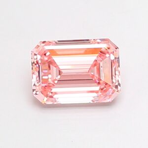 Emerald 1.24 Ct Fancy Intense Pink VS2