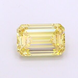 Emerald 1,62 ct Fancy Intense Yellow VS1