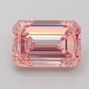 Emerald 3.63 Ct Fancy Intense Pink VS1