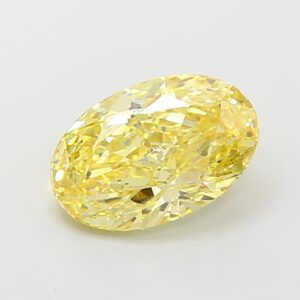 Oval 1,52 ct Fancy Vivid Yellow VS1