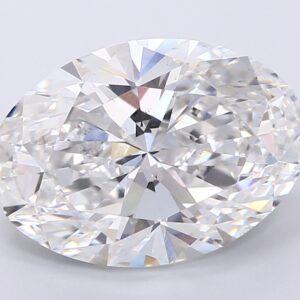Oval 7,03 ct E VS2