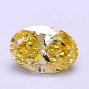Oval 1,13 ct Fancy Intense Yellow VS1