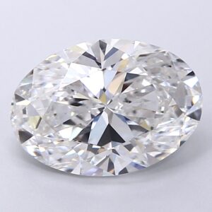 Oval 2.87 Ct E VS1