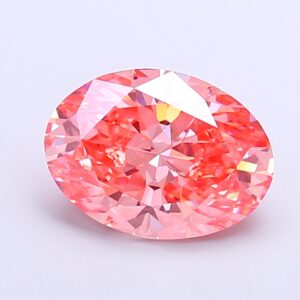 Oval 1.98 Ct Fancy Vivid Pink VVS2