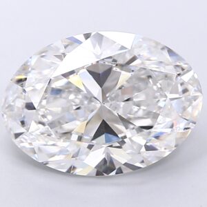 Oval 5.00 Ct E VS1