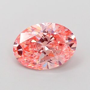 Oval 1.50 Ct Fancy Vivid Pink VS1