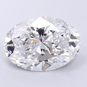Oval 3,52 ct D VVS2