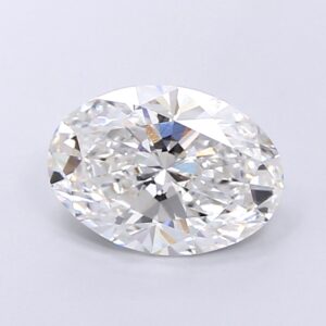 Oval 3,02 ct E VVS2