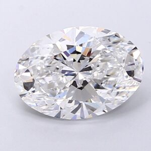 Oval 3,01 ct D VS2