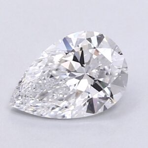 Pear 0.70 ct D VVS2