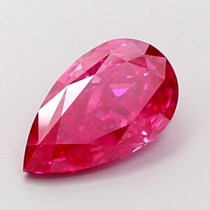 Pear 2,78 ct Fancy Vivid Pink VS1