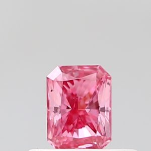 Radiant 0,31 ct Fancy Vivid Pink VS2