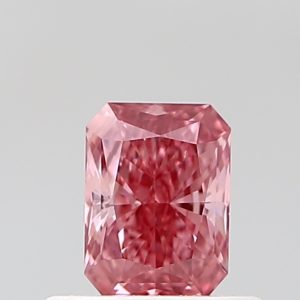 Radiant 0,43 ct Fancy Vivid Pink VS1