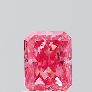 Radiant 0,73 ct Fancy Vivid Pink VS1