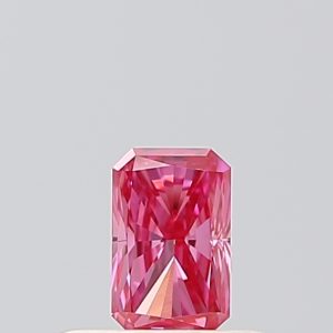 Radiant 0,28 ct Fancy Vivid Pink VS1