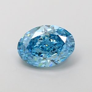 Oval Modified 1,65 ct Fancy Intense Blue VS1