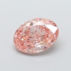Oval Modified 1,42 ct Fancy Intense Pink VS1
