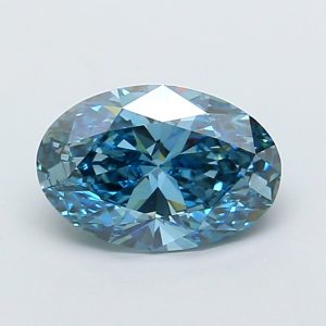 Oval 2.04 ct Fancy Vivid Blue VS2