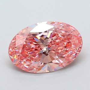 Oval 1,87 ct Fancy Vivid Pink VS2