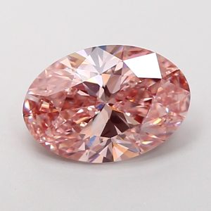 Oval 1,81 ct Fancy Intense Brownish Pink VVS2