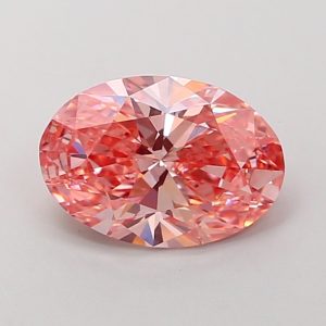 Oval 1,77 ct Fancy Vivid Pink VVS2