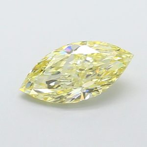 Marquise Modified 1,09 ct Fancy Light Yellow VS1