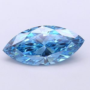 Marquise 1,53 ct Fancy Vivid Blue VVS1