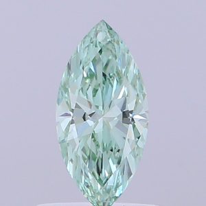 Marquise 0,73 ct Fancy Vivid Green VS1