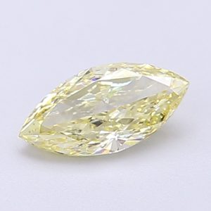 Marquise 0,59 ct Fancy Vivid Yellow VS1